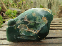 Polished One Side Polished Emerald Mtorolite Plates  x 4 From Zimbabwe