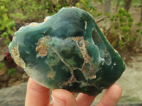 Polished One Side Polished Emerald Mtorolite Plates  x 4 From Zimbabwe