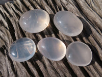 Polished Small Girasol / Durasol Aluminium Quartz Gallets / Palm Stones - sold per kg - From Madagascar - TopRock