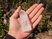 Polished Clear Quartz Crystal Points  x 6 From Madagascar