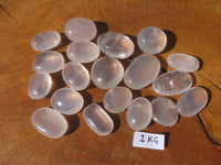 Polished Small Girasol / Durasol Aluminium Quartz Gallets / Palm Stones - sold per kg - From Madagascar - TopRock