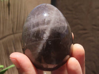 Polished Large Smokey Morion Quartz Eggs x 5 From Madagascar - TopRock