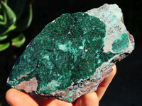 Natural Malachite Crystalline Specimens x 6 From Tenke Fungurume, Congo - TopRock