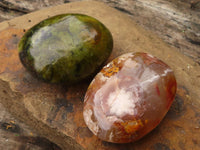 Polished Lovely Mixed Selection Of Palm Stones  x 12 From Madagascar - TopRock