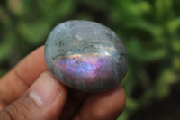 Polished Lovely Labradorite Gallets / Palm Stones x Sold per 1 Kg -  From Tulear, Madagascar - TopRock