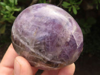 Polished Extra Large Dream Amethyst Palm Stones  x 6 From Madagascar - TopRock