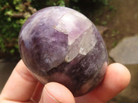 Polished Extra Large Dream Amethyst Palm Stones  x 6 From Madagascar - TopRock