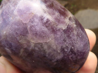 Polished Extra Large Dream Amethyst Palm Stones  x 6 From Madagascar - TopRock