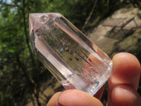 Polished Bright Semi Optic Quartz Points  x 12 From Madagascar - TopRock