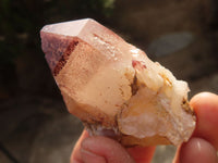 Natural Red Hematoid Quartz Specimens x 5 From Karoi, Zimbabwe