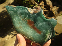 Polished Green Mtorolite / Emerald Chrome Chrysoprase Plates  x 3 From Zimbabwe - TopRock