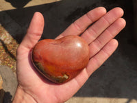 Polished Polychrome Jasper Hearts  x 6 From Madagascar