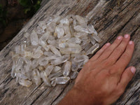 Polished Single Clear Quartz Crystals  x 7 From Zimbabwe - TopRock