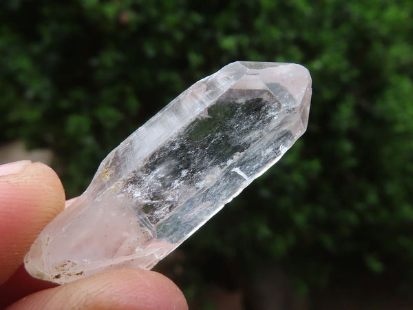 Polished Single Clear Quartz Crystals  x 7 From Zimbabwe - TopRock