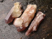 Natural Red Hematoid Phantom Quartz Crystals  x 35 From Karoi, Zimbabwe - TopRock