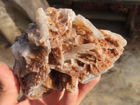 Natural Rare Bladed Baryte Specimens  x 2 From Congo