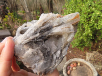 Natural Rare Bladed Baryte Specimens  x 2 From Congo