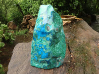 Polished Stunning Extra Large Blue Malacholla Display Piece  x 1 From Congo - TopRock