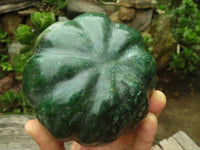 Polished Green Verdite Pumpkin Carving x 1 From Zimbabwe - Toprock Gemstones and Minerals 