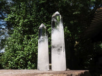 Natural Large Clear Quartz Points  x 4 From Madagascar - TopRock