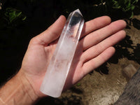 Natural Large Clear Quartz Points  x 4 From Madagascar - TopRock