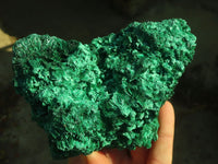 Natural Chatoyant Silky Malachite Specimens  x 3 From Kasompe, Congo