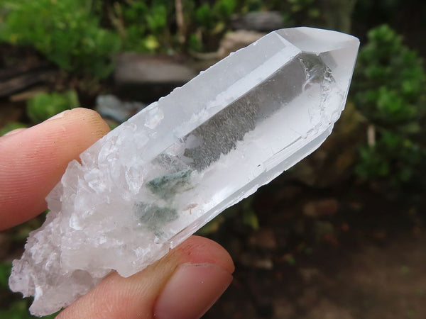 Natural Single Clear Quartz Crystals  x 20 From Zambia - Toprock Gemstones and Minerals 