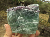 Natural Watermelon Fluorite Cobbed Specimens  x 6 From Uis, Namibia - TopRock