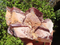 Natural Red Hematoid Quartz Specimens  x 2 From Karoi, Zimbabwe - Toprock Gemstones and Minerals 