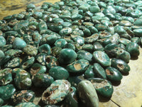 Polished XX Rare Mtorolite (Nickel Coloured Chalcedony) Gallets / Palm Stones - sold per kg - From Mutorashanga, Zimbabwe - TopRock