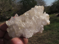 Natural Optic to Semi Optic Selected Quartz Clusters  x 11 From Madagascar - TopRock