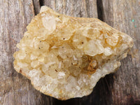 Natural Golden Limonite / Lemonite Quartz Clusters  x 12 From Zambia - Toprock Gemstones and Minerals 