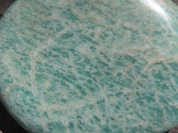 Polished Blue Amazonite Gallets  x 12 From Zimbabwe - TopRock