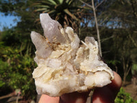 Natural Drusy Quartz Coated Calcite Crystals  x 12 From Alberts Mountain, Lesotho - Toprock Gemstones and Minerals 