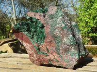 Natural Drusy Coated Malachite On Dolomite Specimen  x 1 From Likasi, Congo - Toprock Gemstones and Minerals 