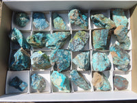 Natural Rough Shattuckite Cobbed Specimens x 24 From Kaokoveld, Namibia