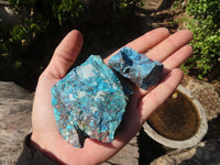 Natural Rough Shattuckite Cobbed Specimens x 24 From Kaokoveld, Namibia