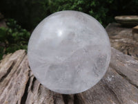 Polished Large Clear Quartz Crystal Balls  x 2 From Madagascar - TopRock