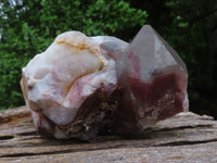 Natural Red Hematoid Quartz Clusters  x 3 From Karoi, Zimbabwe - TopRock