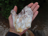 Natural Red Hematoid Quartz Clusters  x 3 From Karoi, Zimbabwe - TopRock