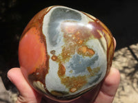 Polished Polychrome / Picasso Jasper Free Forms  x 4 From Madagascar - TopRock