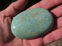 Polished High Quality Kobi Amazonite Free Forms x 12 From Zimbabwe - TopRock