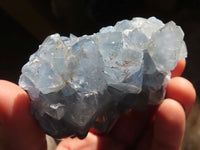 Natural Blue Celestite Crystal Specimens  x 3 From Sakoany, Madagascar - Toprock Gemstones and Minerals 