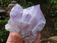 Natural Jacaranda Amethyst Clusters  x 4 From Zambia - Toprock Gemstones and Minerals 