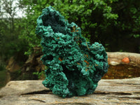 Natural Extra Large Silky Malachite Specimens  x 3 From Kasompe, Congo - TopRock