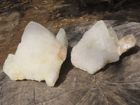 Natural Highly Selected Candle Quartz Clusters  x 2 From Mandrosonoro, Madagascar - TopRock