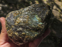 Natural Rough Labradorite Cobbed Specimens (Stone Sealed) x 6 From Tulear, Madagascar - TopRock