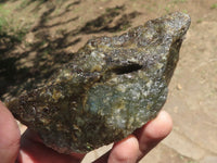 Natural Rough Labradorite Cobbed Specimens (Stone Sealed) x 6 From Tulear, Madagascar - TopRock