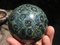 Polished Stromatolite / Kambamba Jasper Spheres  x 4 From Mahajanga, Madagascar - TopRock