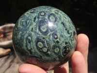 Polished Stromatolite / Kambamba Jasper Spheres  x 4 From Mahajanga, Madagascar - TopRock